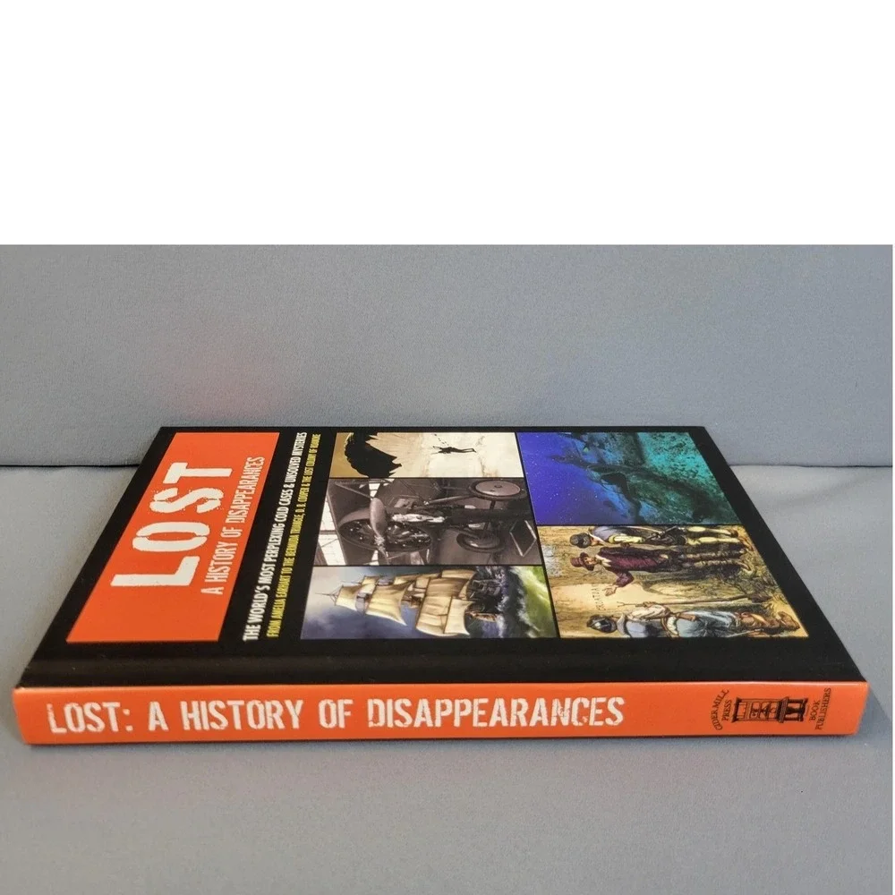 Cider Mill Press Lost A History of Disappearances True Crime Hardcover Book
